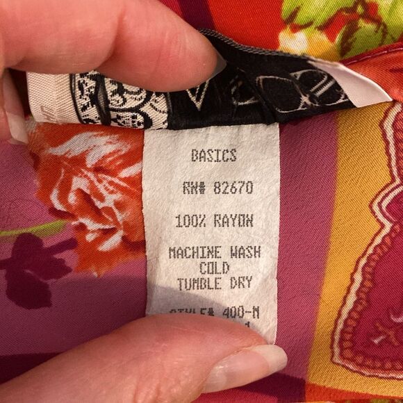 Vintage 90's Floral Patchwork Bohemian Midi Sundress Size Medium - Picture 10 of 13